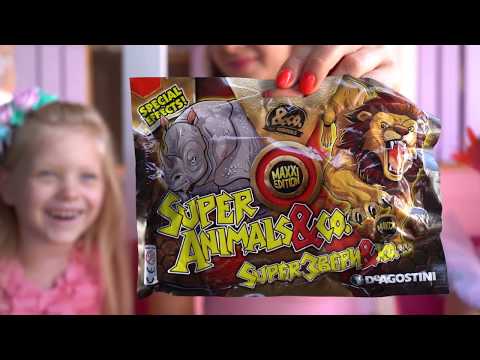 Игрушки для детей Super Звери & КО МАКСИ (2019) Распаковка и обзор новинки от deagostini