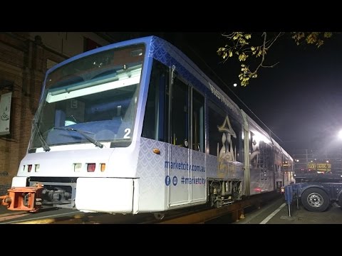 NSW Rails 100: Variotram 2102 removal