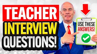 TEACHER INTERVIEW QUESTIONS & ANSWERS! (How to PREPARE for a TEACHER JOB INTERVIEW!)