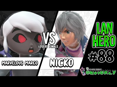 Ult @ Quickly@ #88 - LH | Marvelous Marco vs Illuz | Nicko / Losers Finals