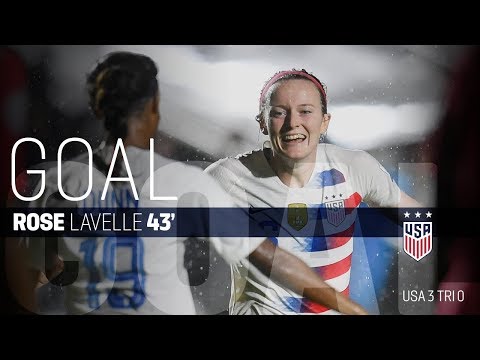 WNT vs. Trinidad & Tobago: Rose Lavelle Second Goal - Oct. 10, 2018