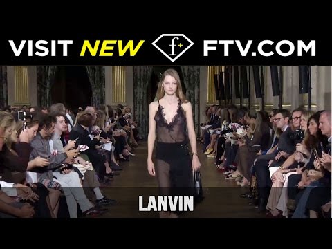 First Look Paris Full Report - Lanvin | FashionTV
