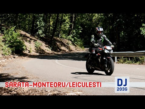 Prezentare traseu moto: Sărată Monteoru - Leiculești DJ203G 2020