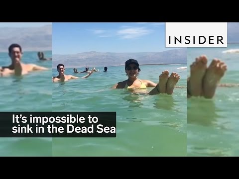 It's Impossible To Sink In The Dead Sea