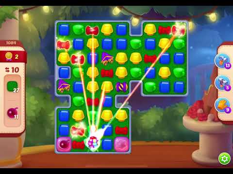 HomeScapes Level 1084 no boosters (18 moves)