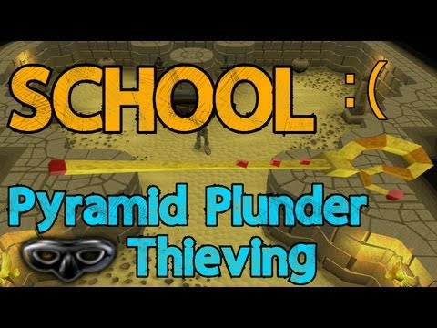 Runescape 3 - Pyramid Plunder Time! School soon ;(. Working for 91 Thieving - Commentary
