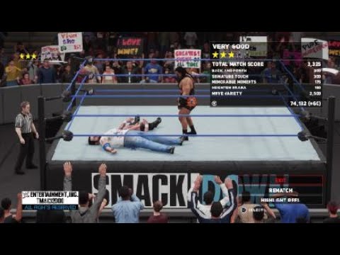 WWE 2K18 here are changes to the brawler.