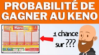 How to calculate the probability of winning at keno