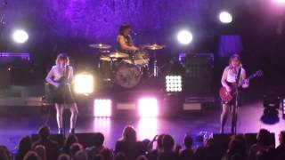 Sleater-Kinney &quot;Words and Guitar&quot; 4/19/2015 New Orleans Civic Theatre
