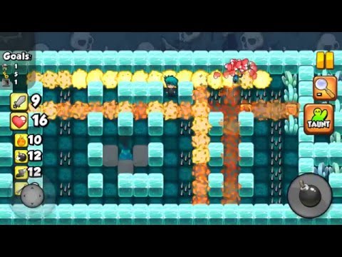 Bomber Friends - Gameplay level 180 (fail)