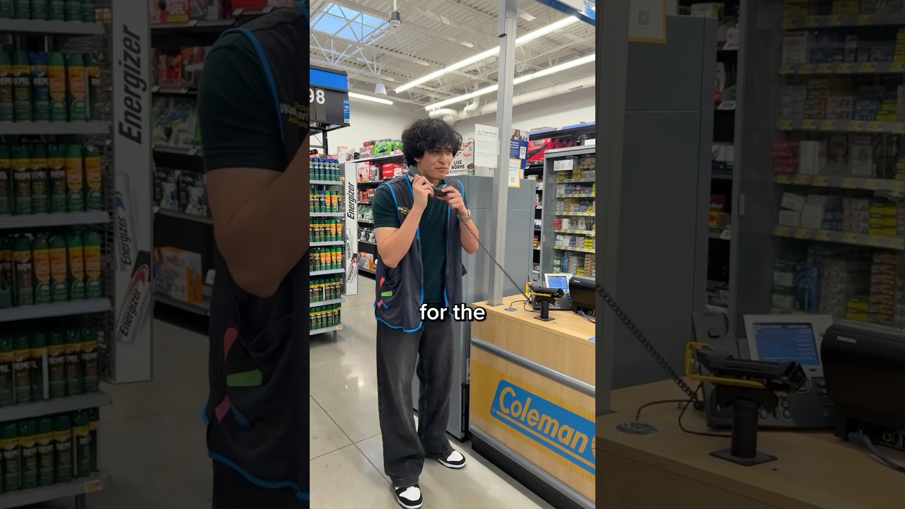 I Said EVERYTHING IS FREE on Walmart intercom