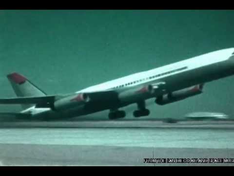 F-0700 Convair 990 Coronado at Edwards Air Force Base Video