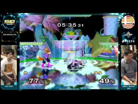 SDSU Biweekly #35 - B2S | Yoshi vs SSBM-T | Trichael Man - Singles LSF - SSBM