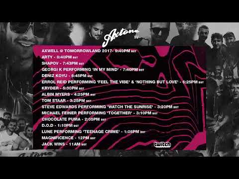 Axtone 15 House Party - Streaming All Day on Twitch