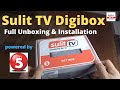 Sulit TV Digibox Full Unboxing Installation
