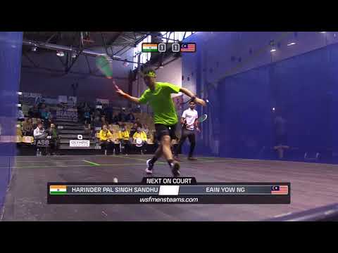 Tv   Professional Squash Association  Malaysia VS India