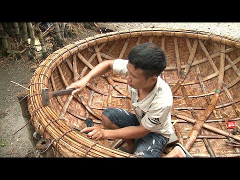 Chuyện đời chuyện nghề: Nghề làm thuyền thúng ở Hoàng Mai
