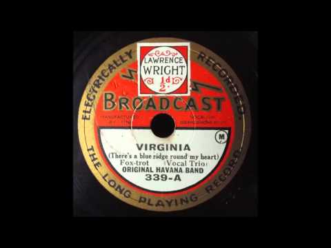 Virginia, Original Havana Band, 1929