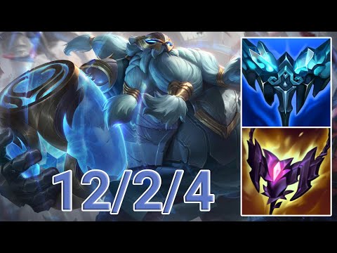 Gragas Top VS Swain | KR GrandMaster Patch 13.8