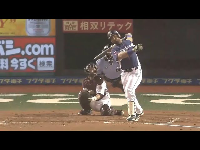 【3回表】ライオンズ・メヒアが満塁弾!! 2試合連発となる21号で5点差!! 2015/8/31 E-L