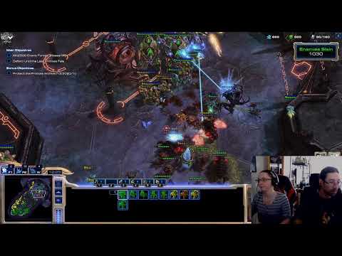 Married Couple Plays StarCraft2: WoL Campaign Co-oP by raegLorDdz - Mission 13 and attempted 14.