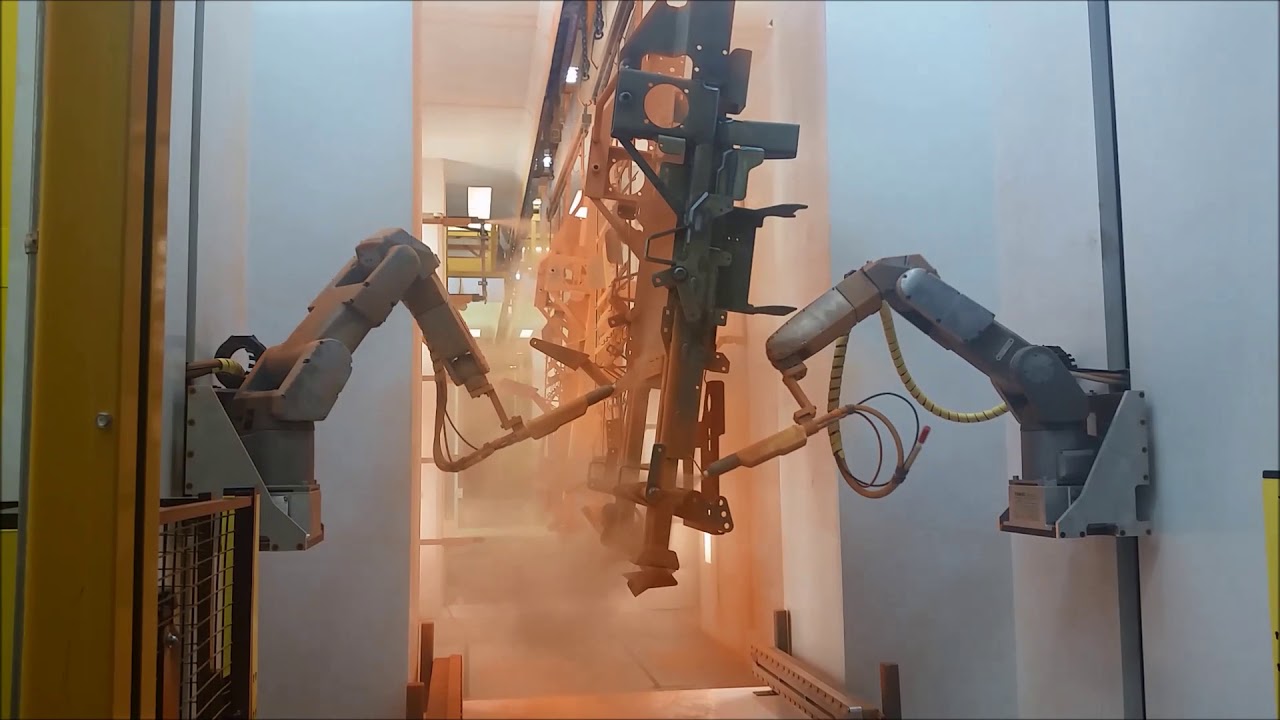 Industrial Robotic Painting System