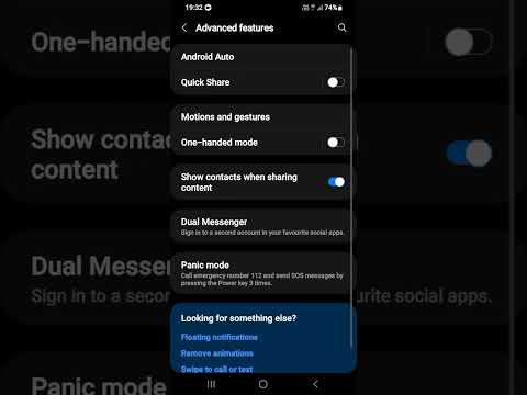 IN SAMSUNG A10S HOW TO CLEAR DOUBLE TOUCH MODE IN ONE TOUCH MODE