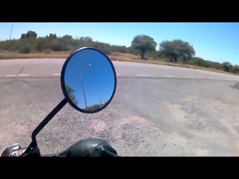 Chañar La Rioja Ruta 38 - Almorzamos y seguimos hacia Chamical, insoportable calor - On Board XR 150