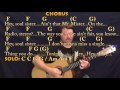 Hey Soul Sister (Train) Strum Guitar Cover Lesson with Chords/Lyrics - Capo 4th