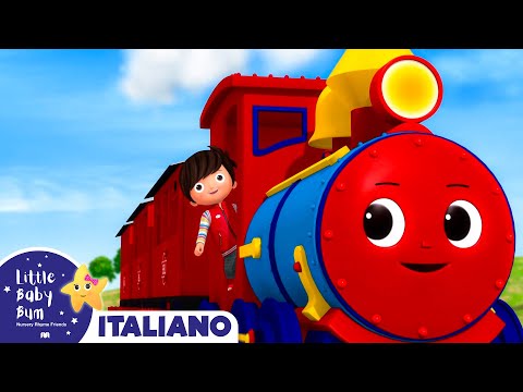 Canzone del treno! | Little Baby Bum Italiano⭐| Canzoni per Bambini🎵 | Cartoni animati