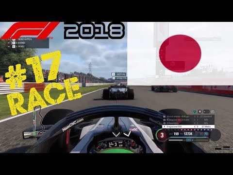 F1 2018 PS4 Career Mode | 100% Race Japan Grand Prix (Part 2) [4K 60fps]