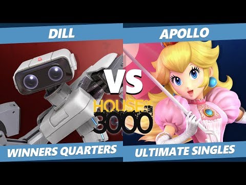 Smash Ultimate Tournament - Dill (ROB) Vs. Apollo (Peach) SSBU Xeno 181 Winners Quarters