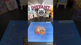Booster Packs, Instant Full Page Flip. Vid39 #shorts #pokemon #pokemoncards #pokemontcg