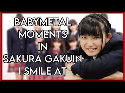Babymetal Moments in Sakura Gakuin I Smile At (pre Momoko)