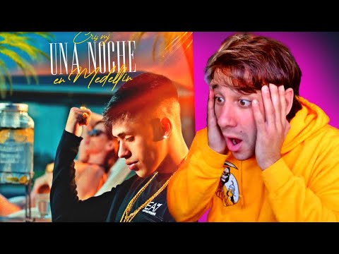 ARGENTINO REACCIONA a Cris MJ - Una Noche En Medellín (Official Music Video)