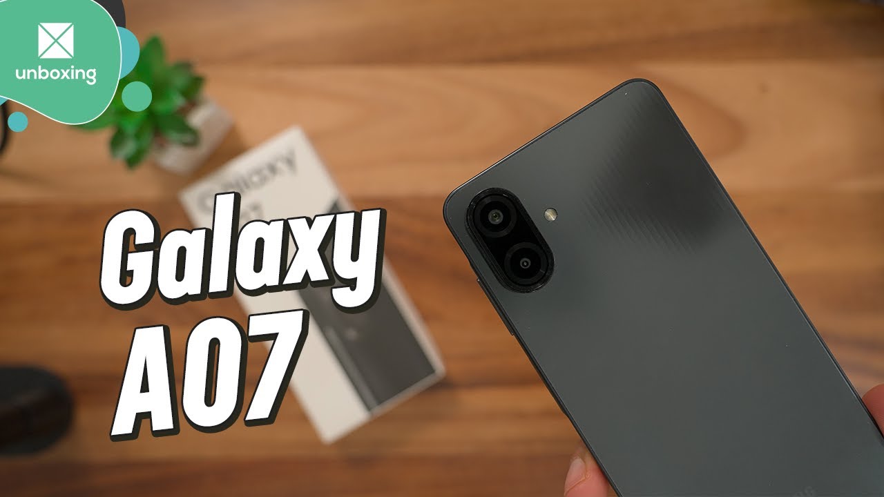 Samsung Galaxy A07 | Unboxing en español