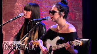Dum Dum Girls - "Lord Knows" (Live Boston Rock Talk)