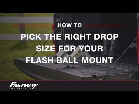 Pick The Right Drop Size For Your FLASH Ball Mount