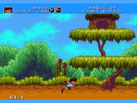 gunstar heroes genesis rom