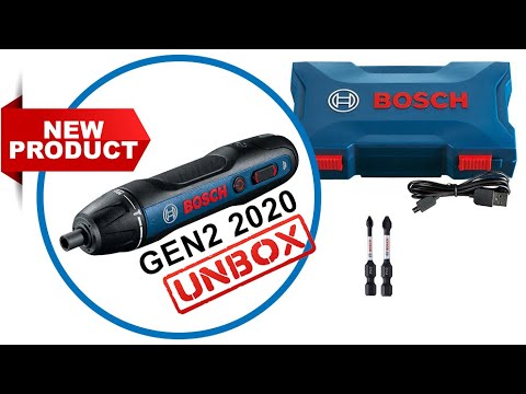 Bosch Go Professional Cordless Screwdriver GEN2 - 2020 Unbox & Review.