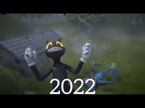 Evolution Huggy Wuggy vs Cartoon Cat