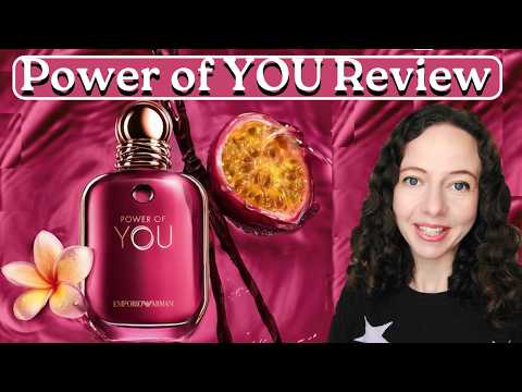 💜 NEW Emporio Armani Power of You Perfume Review Passionfruit Vanilla Fragrance Longevity Projection