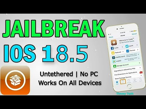 Jailbreak iOS 18.5 Untethered [No Computer] - Unc0ver Jailbreak 18.5 Untethered