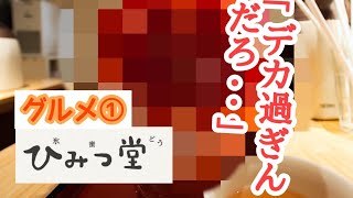 【ひみつ堂】グルメツー①空腹感こわれる【VTR250】