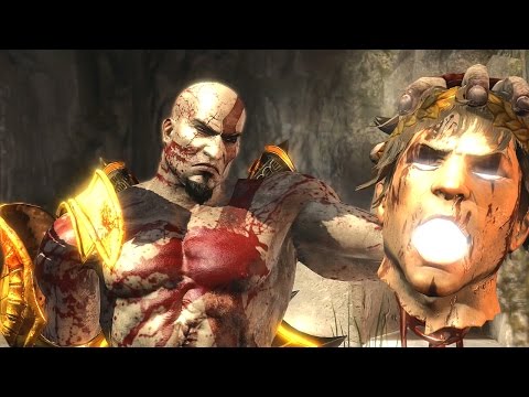 God of War 3 Remastered - Walkthrough Part 7 - Head of Helios (60 FPS)