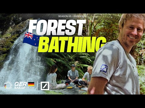 Forest bathing: Boosting mental health naturally 🌿  | Germany SailGP Team | Auckland Vlog