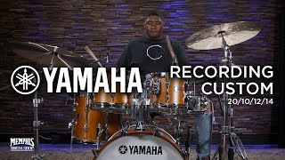 Video thumbnail for Yamaha Recording Custom Birch Drum Set 20/10/12/14 - Real Wood (RC0JF40JRW) by Memphis Drum Shop
