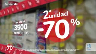 Carrefour 2ª al 70% en Atún claro Carrefour Classic pack 8 unidades anuncio