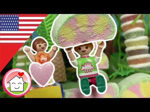 Playmobil english The Candy Jungle - The Hauser Family