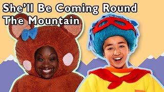 She'll Be Coming Round the Mountain and More | VACATION RHYMES | Baby Songs from Mother Goose Club!